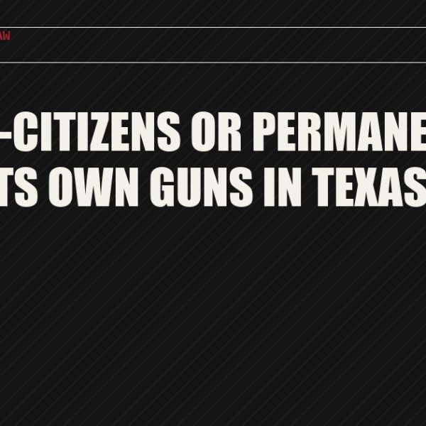 Can Non-Citizens or Permanent Residents Own Guns in Texas?